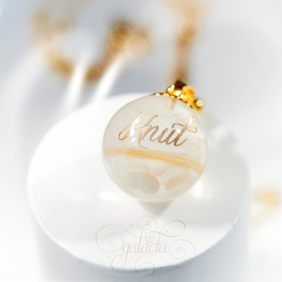 Personalized Keepsake Orb Pendant: Capture Love's Magic