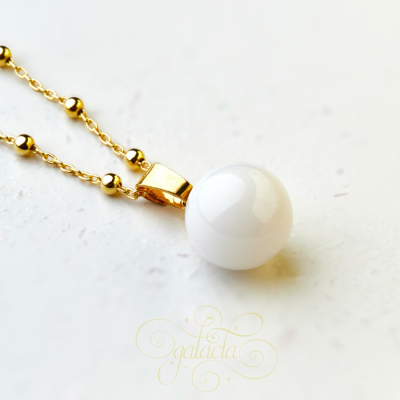 Captivating Breastmilk Pearl Pendant: A Magical Keepsake of Motherhood