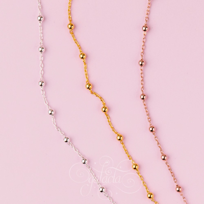 Galaxy chain for breastmilk pendant