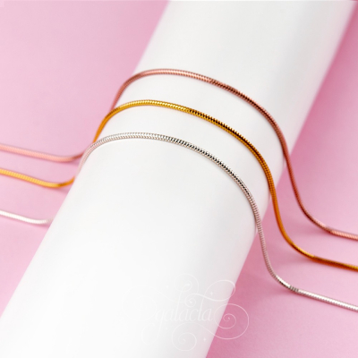 Snake chain for breastmilk pendant