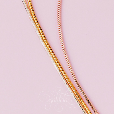 Snake chain for breastmilk pendant