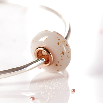 Breast Milk-Infused Pandora-Style Bead: Sentimental Jewelry with Hair Lock
