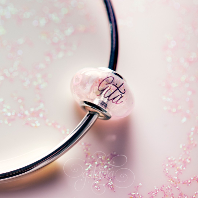 Pink Breast Milk Bead – Unforgettable Sentiment in Every Glittering Detail