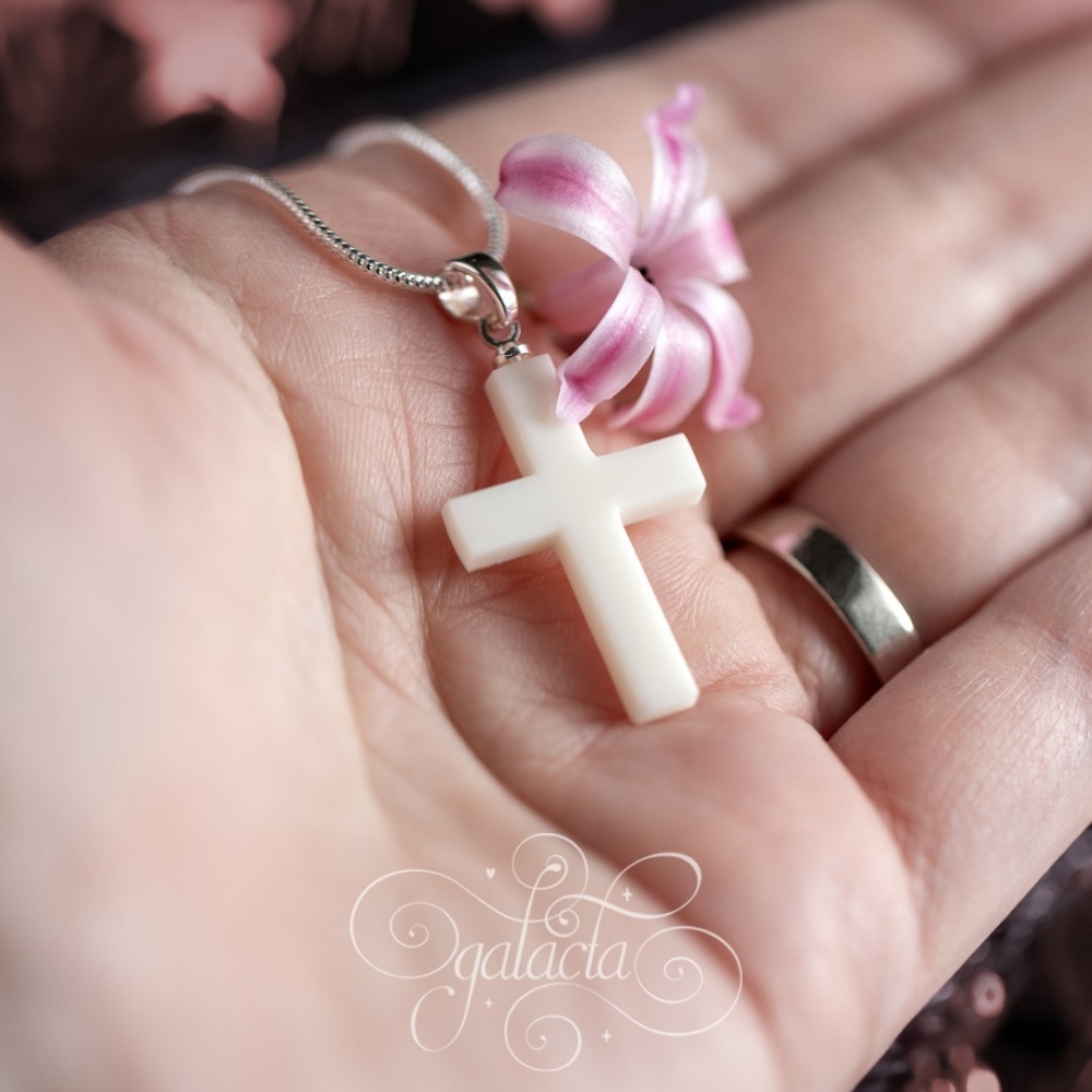 Breastmilk Cross Pendant: A Sacred Emblem of Motherhood