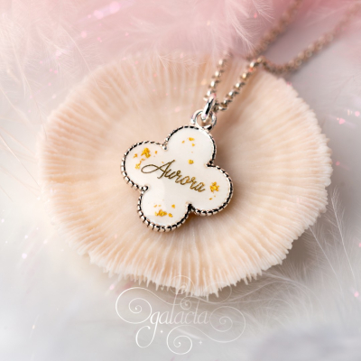 Serenity Four Leaf Clover Pendant
