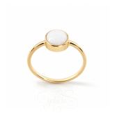 Breastmilk Ring With Round Stone | Jewelry for Mothers
