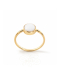 Breastmilk Ring With Round Stone | Jewelry for Mothers
