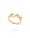 Dainty branch breastmilk ring – keepsake jewelry