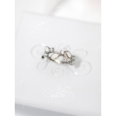 Dainty branch breastmilk ring – keepsake jewelry