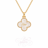 Serenity Four Leaf Clover Pendant
