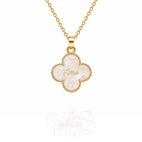 Serenity Four Leaf Clover Pendant
