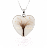 Heart-Shaped Breastmilk Pendant With Hair Art | Personalized Jewelry for Mothers