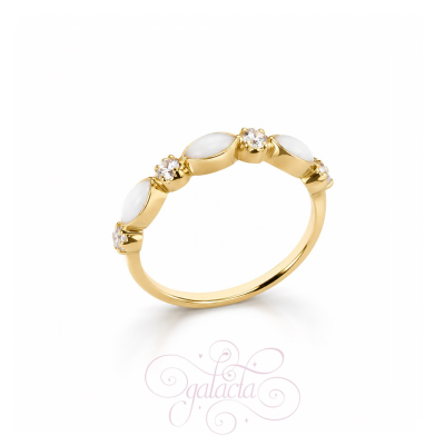 Personalized breastmilk ring – handcrafted keepsake jewelry