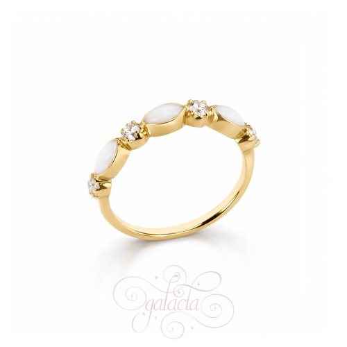Personalized breastmilk ring – handcrafted keepsake jewelry