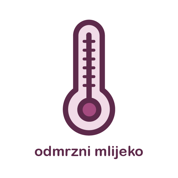 Odmrzni mlijeko