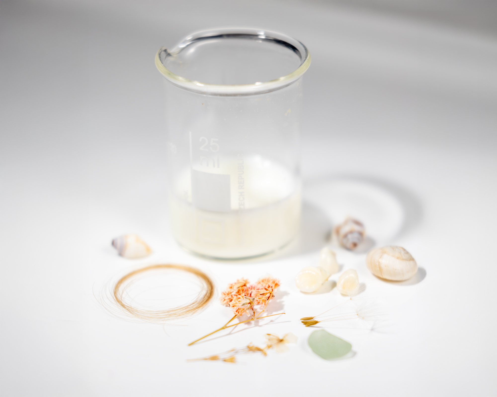 Safe packaging of milk and inclusions for jewelry making